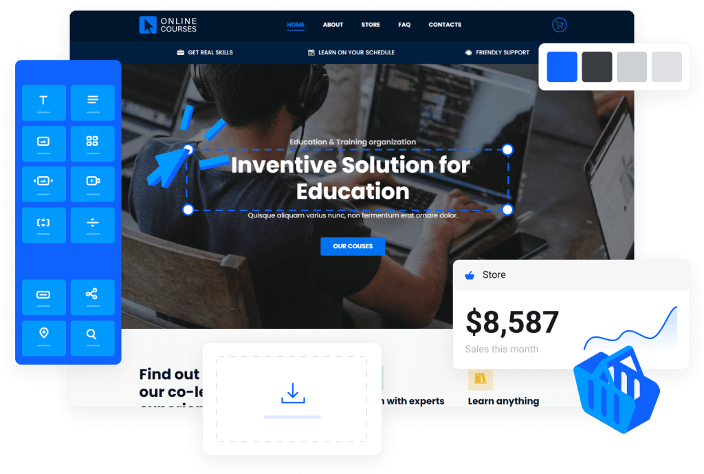 web com website builder lg2 | Website design